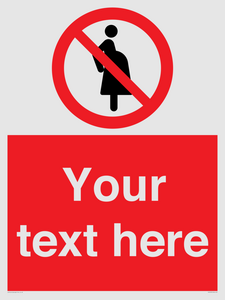 Custom prohibition not for pregnant women